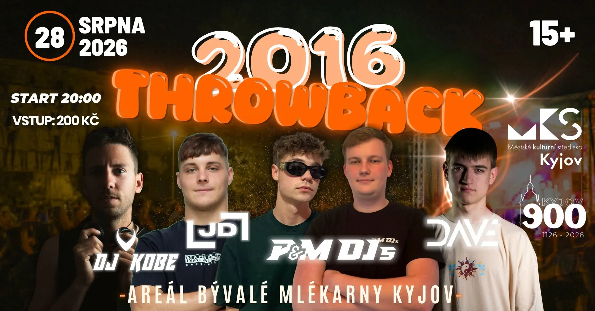 2016 THROWBACK PARTY